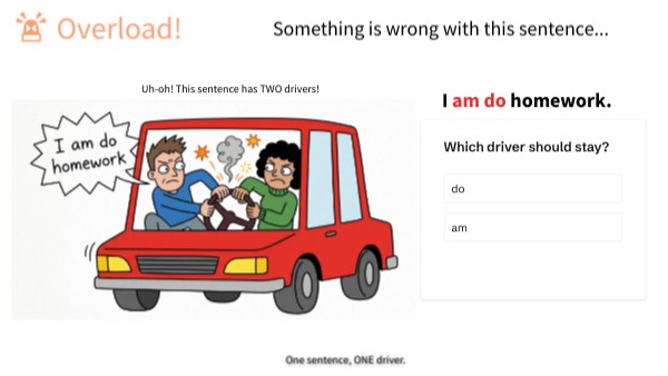 Verb Kingdom — interactive Genially learning experience